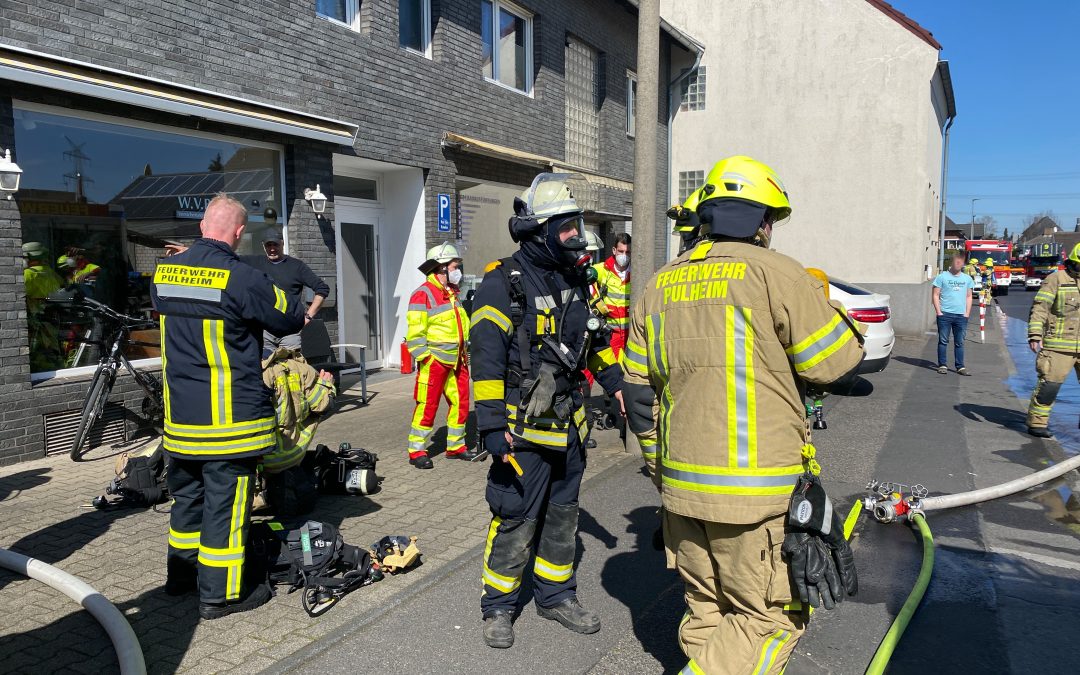 Erster witterungsbedingter Brandeinsatz für die Feuerwehr Pulheim