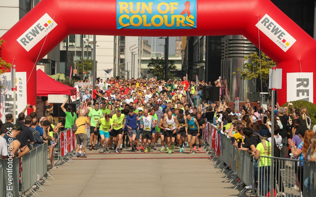 Köln: Anmeldestart am Welt-Aids-Tag – 14. Run of Colours steigt am 17. September 2022