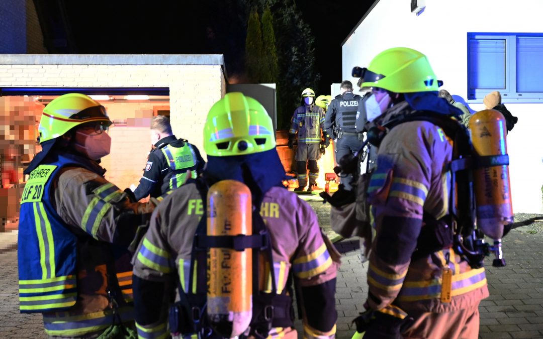 Dansweiler: Mülltonnen brannten in den Abendstunden