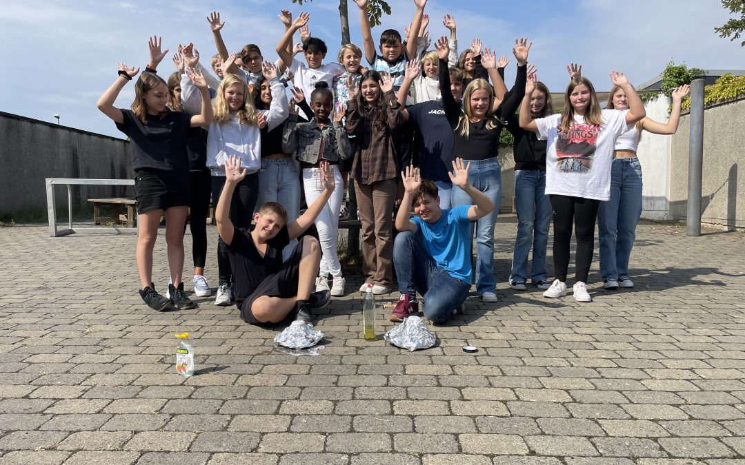 Vulkanausbrüche an der Marion-Dönhoff-Realschule