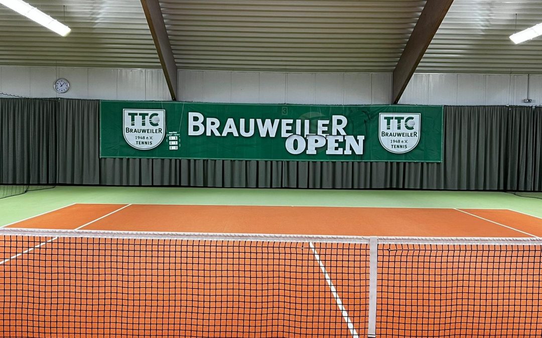 Neuauflage des Tennisturnier „Winter Open“ beim TTC Brauweiler