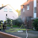 Kellerbrand in Mehrfamilienhaus