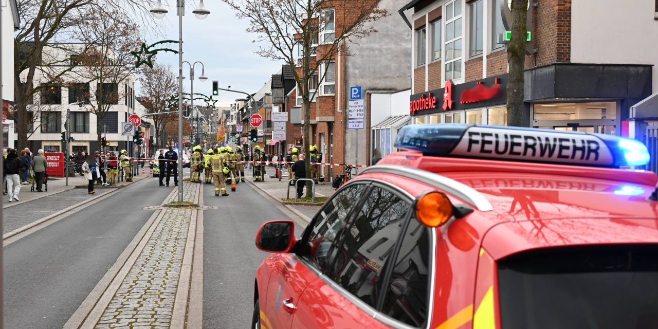 Gasaustritt aus Heizungsanlage