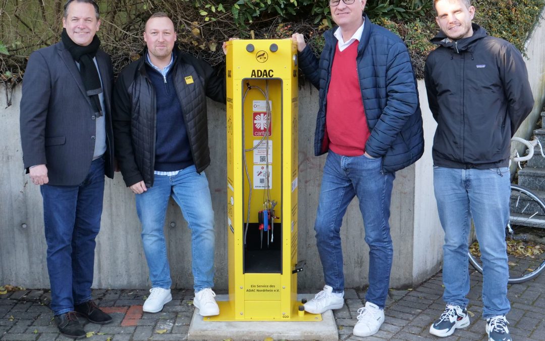 ADAC Nordrhein hat in Pulheim eine Radservice-Station eröffnet