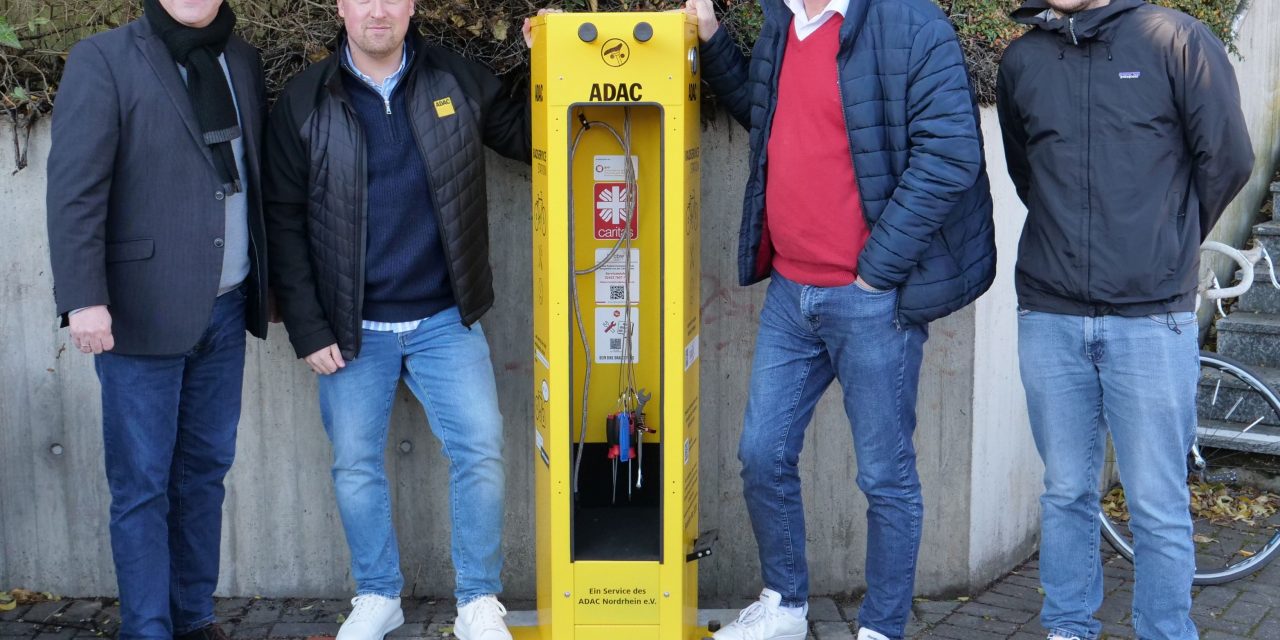 ADAC Nordrhein hat in Pulheim eine Radservice-Station eröffnet