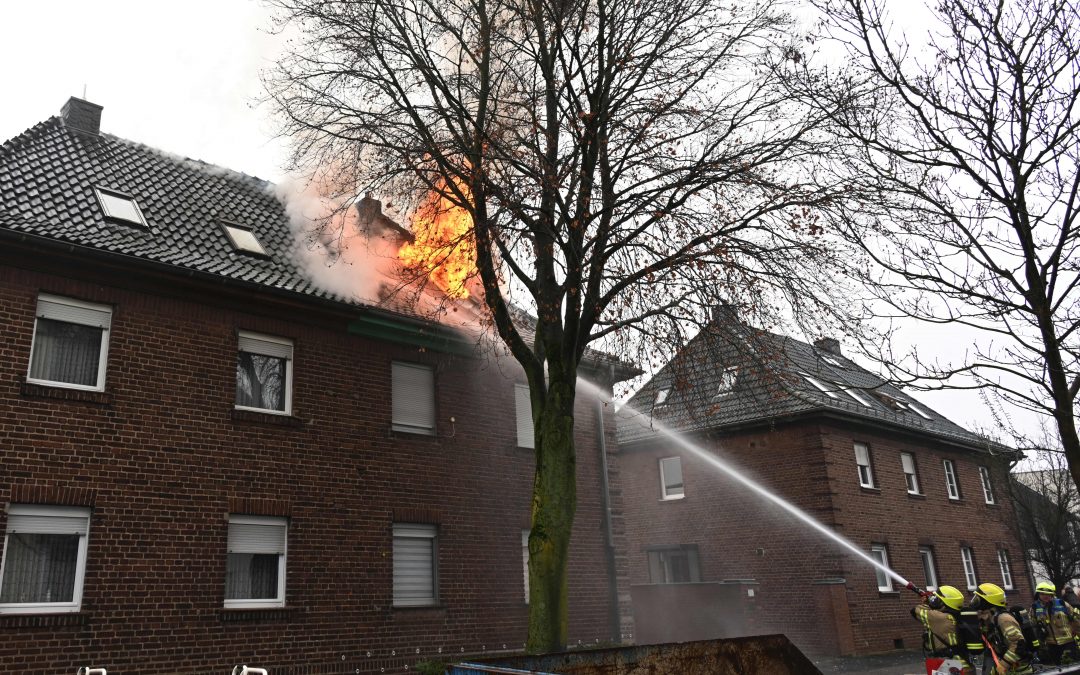 Dachstuhl am ersten Weihnachtsfeiertag niedergebrannt