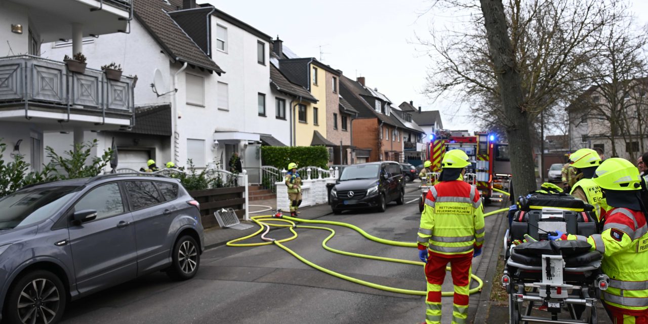 Garagenbrand in Pulheim